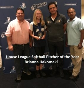 HL Softball Pitcher of the Year-Brianna Hakomaki0