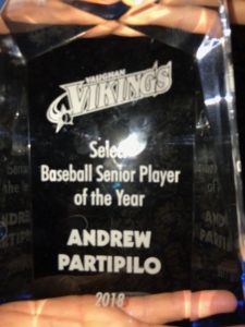 Select Senior Player of the Year-Andrew Partipilo